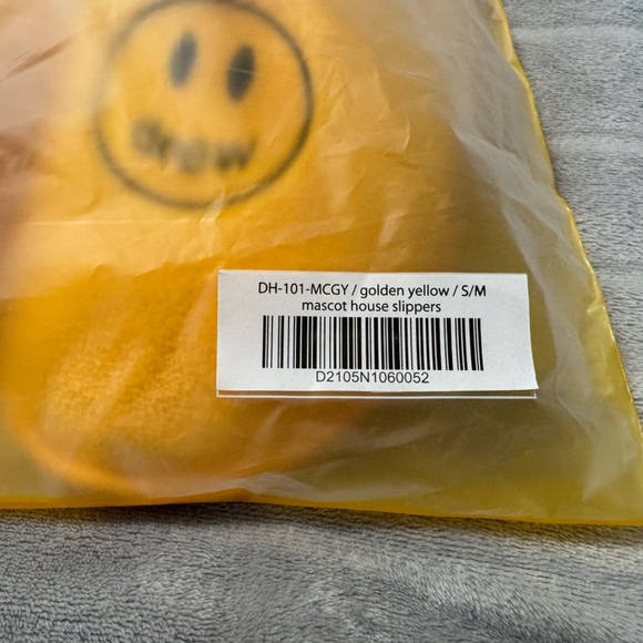 Drew House Men’s Slippers Yellow Size S/M - Picture 7 of 8